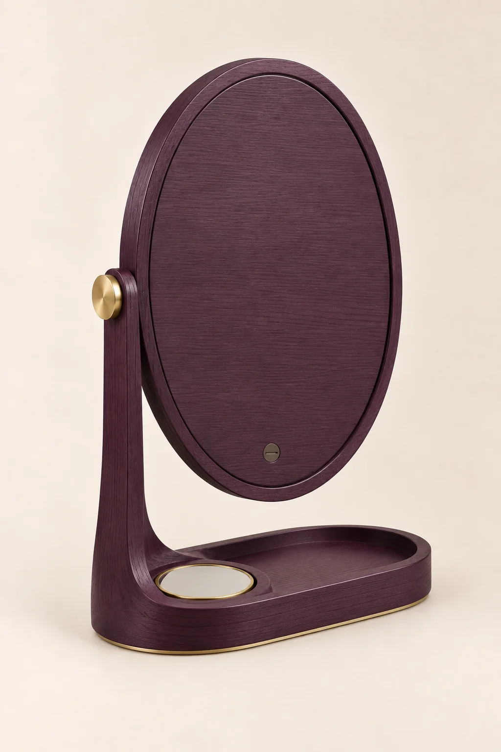 Mirror No. 01 — Aubergine, Rear view