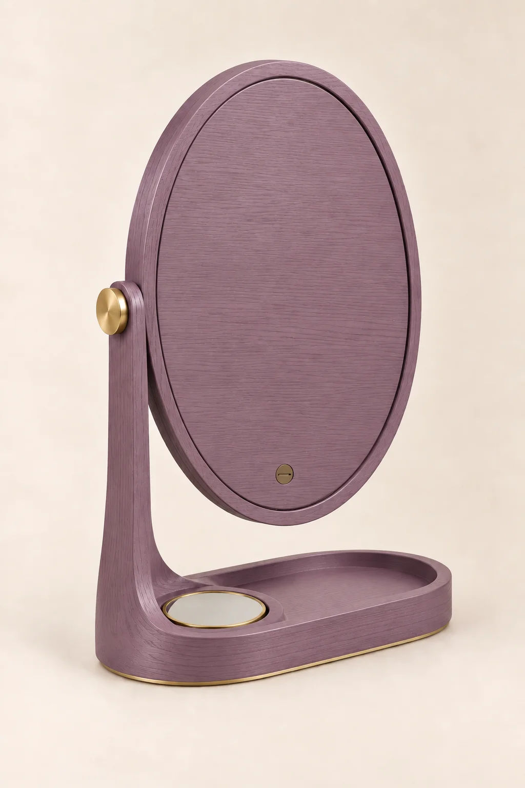 Mirror No. 01 — Dusty Mauve, Rear view